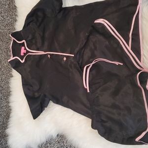 Betsy Johnson satin pj set